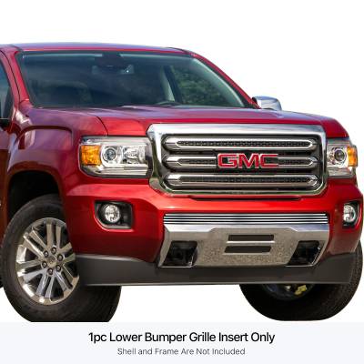 APS - APS Stainless Billet Bumper Grille Polish 15-20 GMC Canyon GR07FEF21S