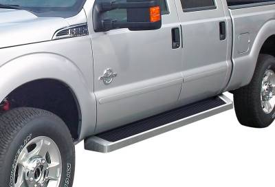APS - APS IRunning Running Boards Polish 99-16 Super Duty Crew IB06RJA1A