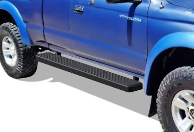 APS - APS IB20FJE4B IStep 6" Running Boards Black for 95-04 Toyota Tacoma Ext