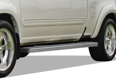 APS - APS IStep 5" Running Boards Brushed for 04-06 Tundra Double IB20EJA2A