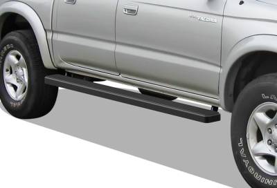 APS - APS IStep 5" Running Boards Black for 01-04 Tacoma Double IB20EJE7B