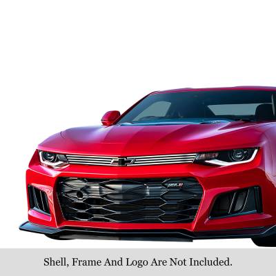 APS - APS Stainless Billet Grille Polish 19-24 Chevrolet Camaro ZL1 GR03FEJ92S