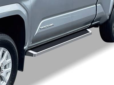 APS - APS IRunning Running Boards Polish for 24-25 Tacoma Double IB20RAE8A
