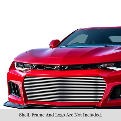 APS - APS Stainless Billet Bumper Grille Polish Chevrolet Camaro ZL1 GR03FEJ95S
