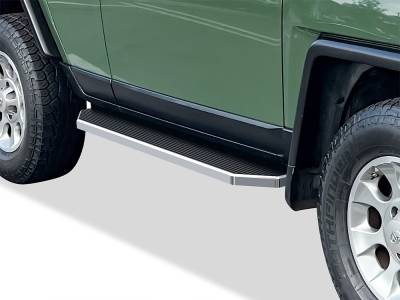 APS - APS H-Series Running Boards Polish for 07-14 Toyota FJ Cruiser IB20RAJ1Y