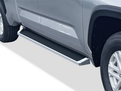 APS - APS IRunning Running Boards Polish for 22-25 Tundra Double IB20RBI7A