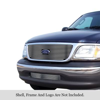 APS - APS Stainless Billet Grille Polish 01-03 F150 Harley Davidson GR06FGF56S