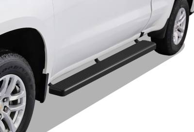 APS - APS IB03FBI5B IStep 6" Running Boards Black for 19-25 Silverado/Sierra Double