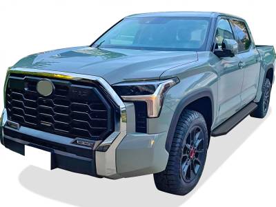 APS - APS H-Series Running Boards Black for 22-25 Toyota Tundra Double IB20RBI7H