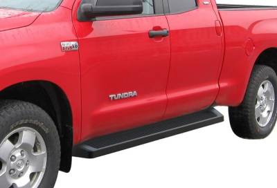 APS - APS IB20RJI7B IRunning Running Boards Black for 07-21 Tundra Double