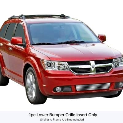 APS - APS Stainless Billet Bumper Grille Polish for 11-20 Dodge Journey SE GR04FFH77S