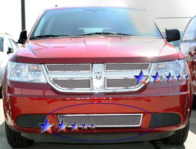 APS - APS Wire Mesh Grille Polish for 09-10 Dodge Journey GR04GFF09T