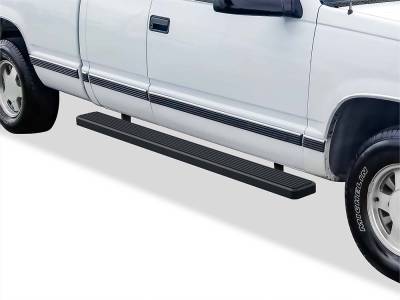 APS - APS IB03FJA4B IStep 6" Running Boards Black for 88-98 GM C/K Extended Cab