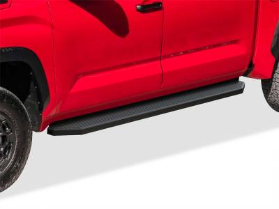 APS - APS H-Series Running Boards Black for 22-25 Toyota Tundra CrewMax IB20RBI8H