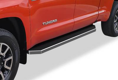 APS - APS H-Series Running Boards Polish for 07-21 Toyota Tundra Double IB20RJI7Y