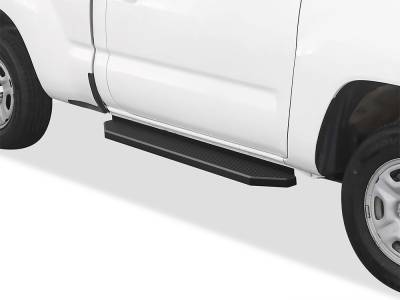 APS - APS IB20RCE8H H-Series Running Boards Black for 05-23 Toyota Tacoma Regular