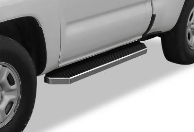 APS - APS H-Series Running Boards Polish for 05-23 Toyota Tacoma Regular IB20RCE8Y