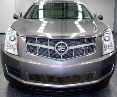 APS - APS Wire Mesh Bumper Grille Black 10-15 Cadillac SRX GR01GEI29H