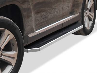 APS - APS IB20RIC5Y H-Series Running Boards Polish for 08-13 Toyota Highlander