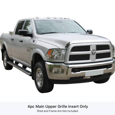 APS - APS Stainless Billet Grille Black for 13-18 RAM 2500/3500 GR04FFC31J