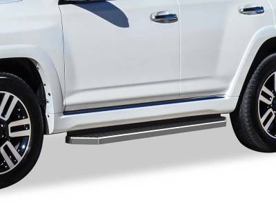 APS - APS IB20RIG4Y H-Series Running Boards Polish for 10-24 Toyota 4Runner