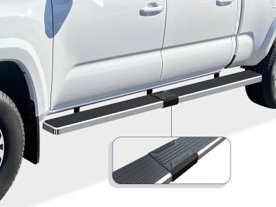 APS - APS IStep W2W 6" Running Boards Brushed for 05-23 Tacoma Double IB20SJE8LA