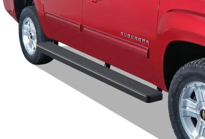 APS - APS IStep 6" Running Boards Black 00-20 Suburban/Yukon XL IB03FJB2B