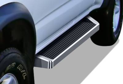 APS - APS IRunning Running Boards Polish for 95-04 Toyota Tacoma Ext IB20RJE4A