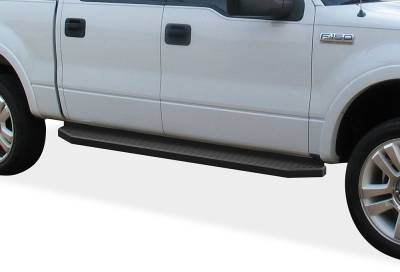 APS - APS H-Series Running Boards Black 04-08 Ford F150 Crew IB06RJD4H