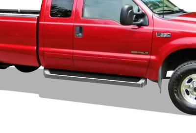 APS - APS IRunning Running Boards Polish 99-16 Super Duty Extended IB06RJJ3A