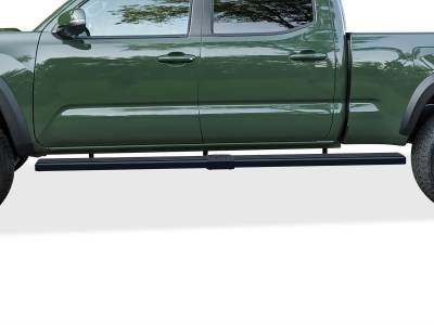APS - APS IStep W2W 6" Running Boards Black for 05-23 Tacoma Double IB20SJE8LB