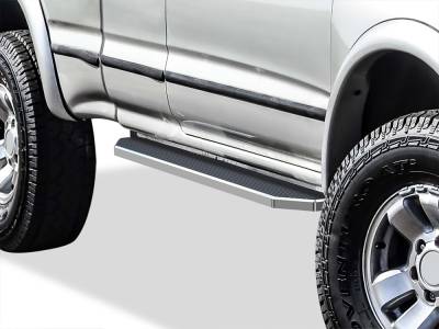 APS - APS IB20RJE4Y H-Series Running Boards Polish for 95-04 Toyota Tacoma Extended