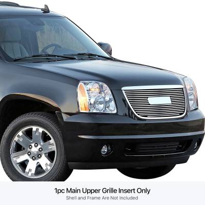 APS - APS Stainless Billet Grille Polish 07-14 GMC Yukon/XL GR07FEG78S