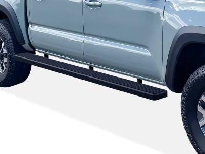 APS - APS IStep W2W 6" Running Boards Black for 05-23 Tacoma Double IB20SJE8SB