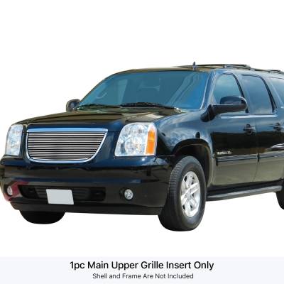APS - APS Stainless Billet Grille Polish 07-14 GMC Yukon/XL GR07FEG79S