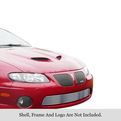 APS - APS Stainless Billet Bumper Grille Polish 04-06 Pontiac GTO GR16FEH07S