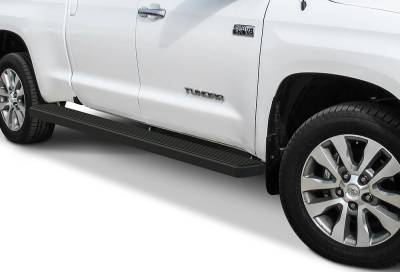 APS - APS IStep W2W 6" Running Boards Black for 07-21 Tundra Double IB20SJI7SB