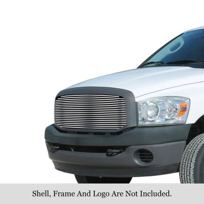 APS - APS Stainless Billet Grille Polish for 06-08 RAM 1500/2500/3500 GR04HEC18S