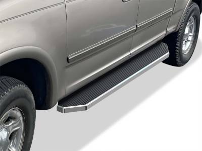 APS - APS H-Series Running Boards Polish 01-03 Ford F150 Crew IB06RJJ9Y
