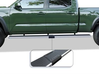 APS - APS IStep W2W 5" Running Boards Brushed for 05-23 Tacoma Double IB20WJE8LA