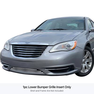 APS - APS Stainless Billet Bumper Grille Polish for 11-14 Chrysler 200 GR18FFH73S