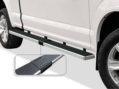 APS - APS IStep W2W 6" Running Boards Brushed F150/Super Duty Crew IB06SAG5LA