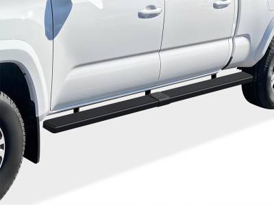 APS - APS IStep W2W 5" Running Boards Black for 05-23 Tacoma Double IB20WJE8LB