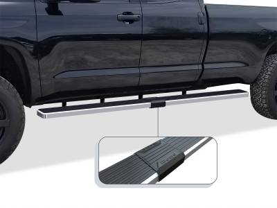APS - APS IStep W2W 5" Running Boards Brushed for 07-21 Tundra Double IB20WJI7LA