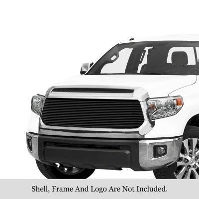 APS - APS Stainless Billet Grille Black for 14-17 Toyota Tundra GR20HEI85J