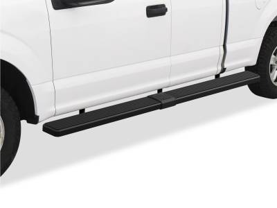 APS - APS IStep W2W 6" Running Boards Black F150/Super Duty Ext IB06SAH8LB