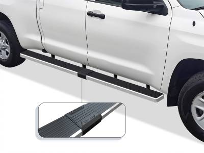 APS - APS IStep W2W 5" Running Boards Brushed for 07-21 Tundra Double IB20WJI7SA