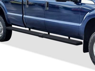 APS - APS IStep W2W 6" Running Boards Black 99-16 Super Duty Crew IB06SJA1LB