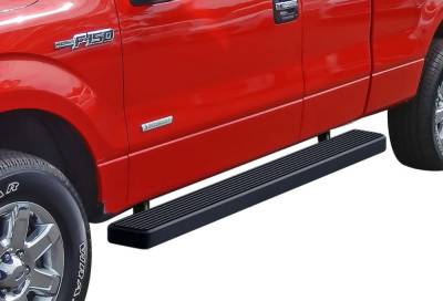 APS - APS IStep IB06FAG6B 6" Running Boards Black 09-14 Ford F150 Extended