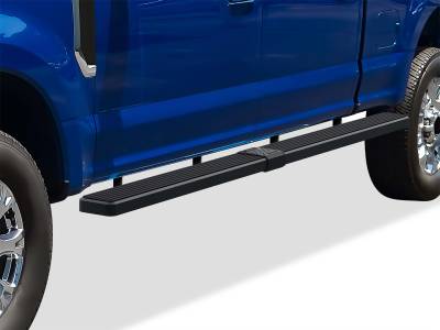 APS - APS IStep W2W 5" Running Boards Black F150/Super Duty Crew IB06WAG5LB